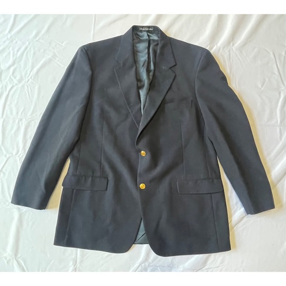 Wimbledon of England BlackSuite Jacket Made for Dillards Mens Size 42L